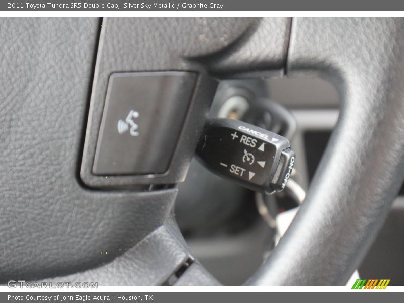 Silver Sky Metallic / Graphite Gray 2011 Toyota Tundra SR5 Double Cab