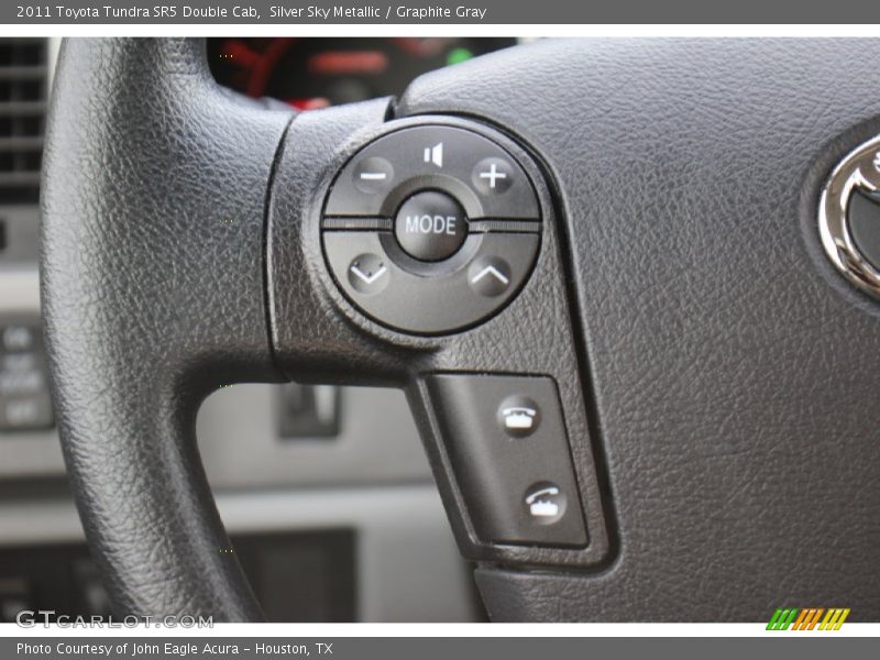 Silver Sky Metallic / Graphite Gray 2011 Toyota Tundra SR5 Double Cab