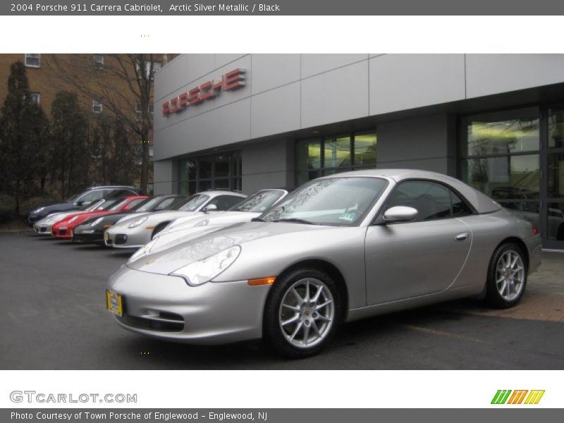 Front 3/4 View of 2004 911 Carrera Cabriolet