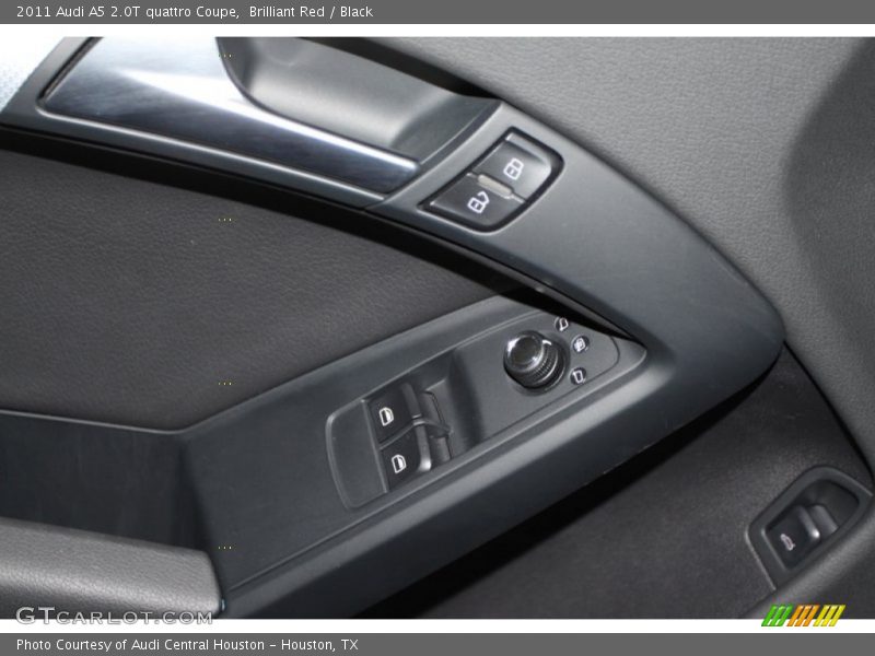 Brilliant Red / Black 2011 Audi A5 2.0T quattro Coupe
