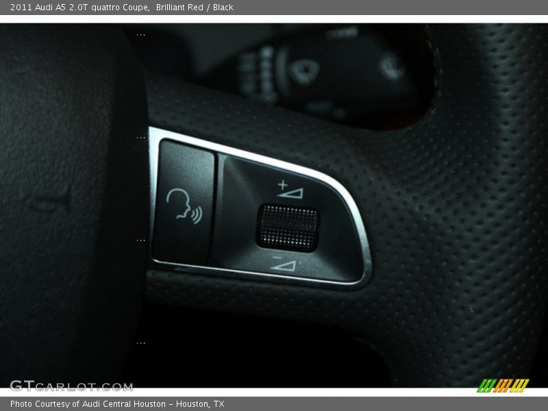 Brilliant Red / Black 2011 Audi A5 2.0T quattro Coupe