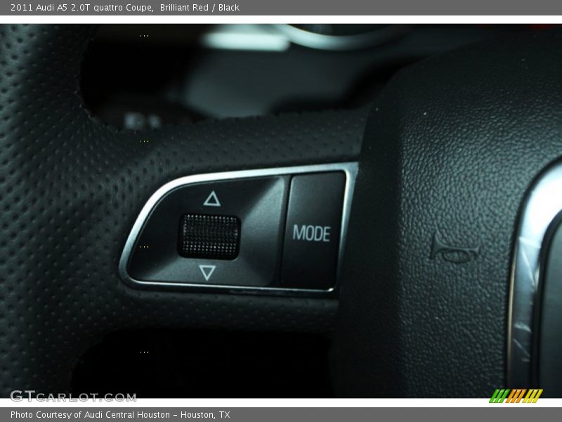 Brilliant Red / Black 2011 Audi A5 2.0T quattro Coupe