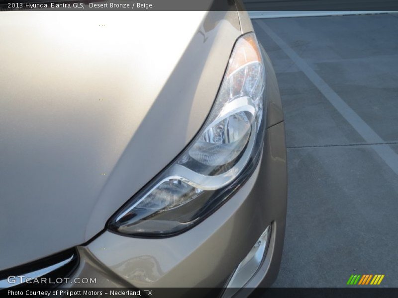 Desert Bronze / Beige 2013 Hyundai Elantra GLS