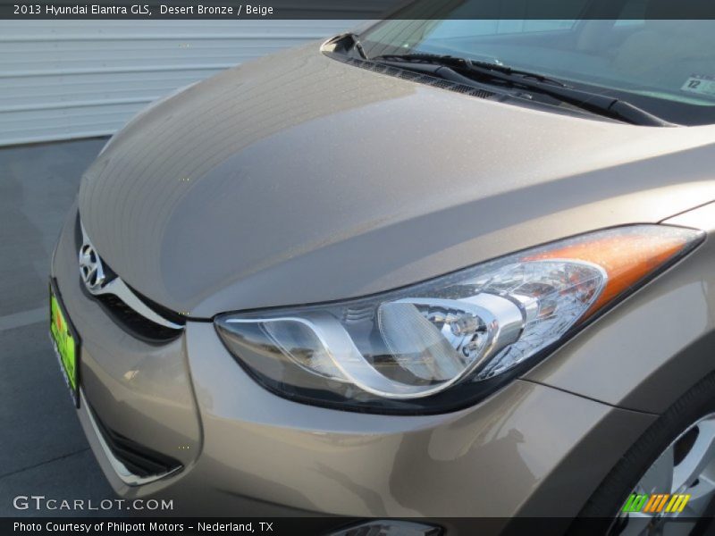 Desert Bronze / Beige 2013 Hyundai Elantra GLS