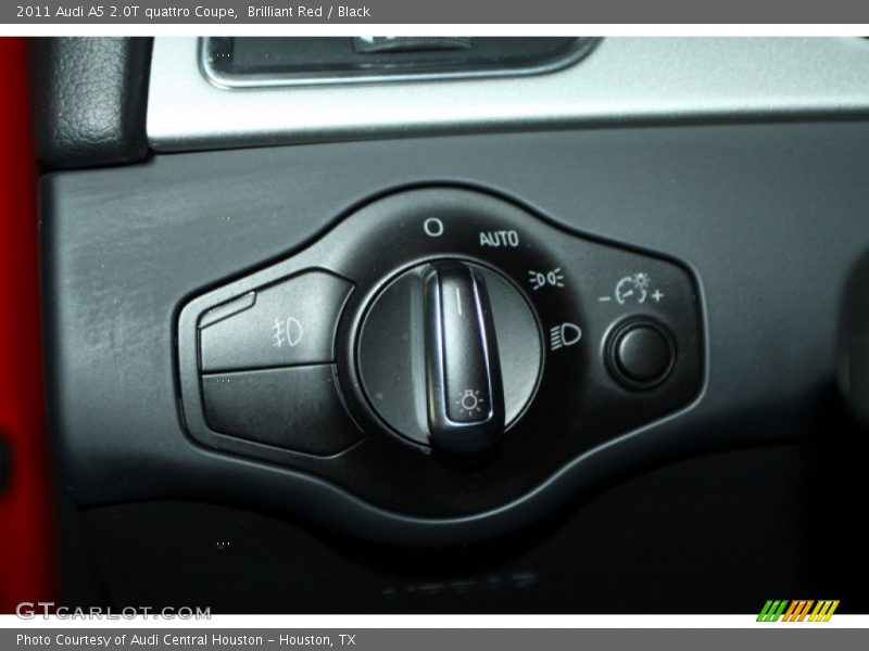 Brilliant Red / Black 2011 Audi A5 2.0T quattro Coupe