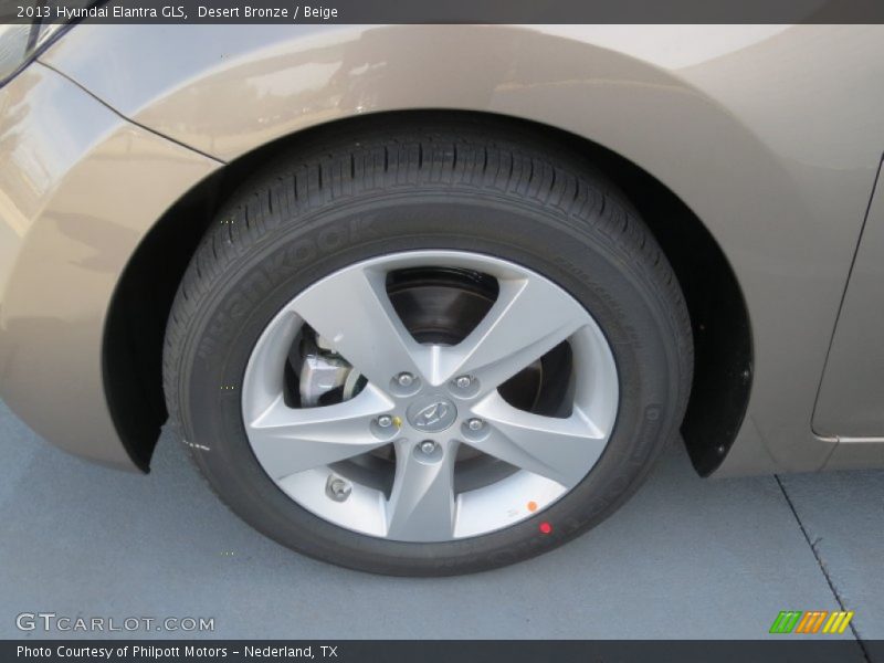 Desert Bronze / Beige 2013 Hyundai Elantra GLS