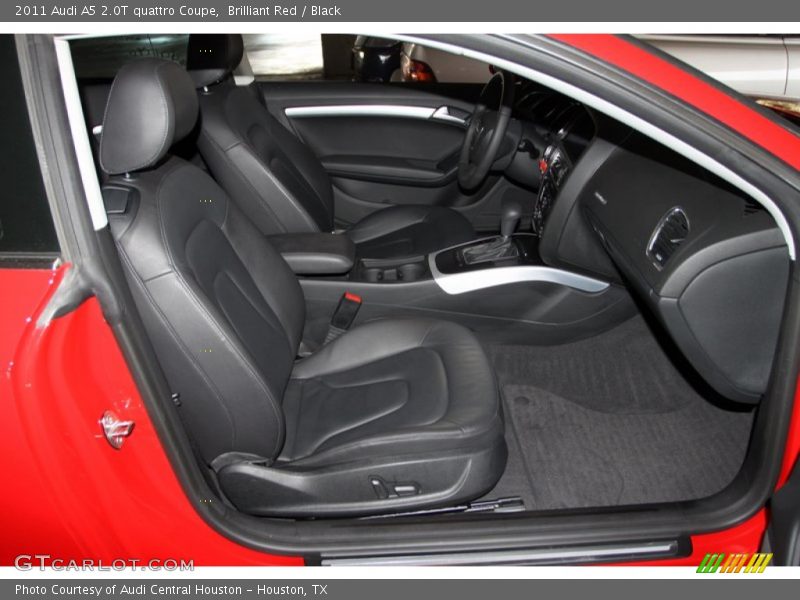 Brilliant Red / Black 2011 Audi A5 2.0T quattro Coupe
