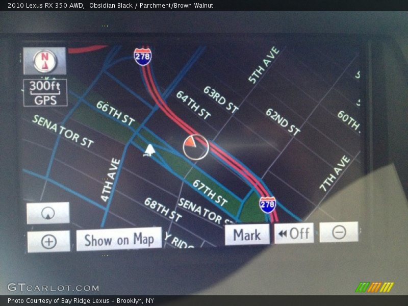 Obsidian Black / Parchment/Brown Walnut 2010 Lexus RX 350 AWD