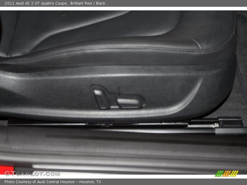 Brilliant Red / Black 2011 Audi A5 2.0T quattro Coupe