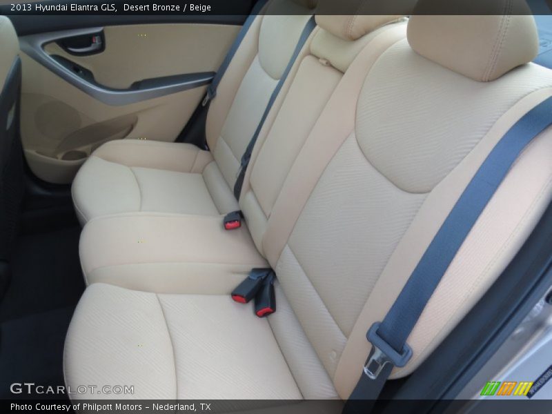 Desert Bronze / Beige 2013 Hyundai Elantra GLS