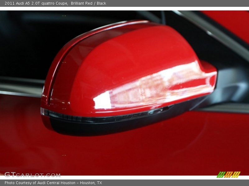 Brilliant Red / Black 2011 Audi A5 2.0T quattro Coupe