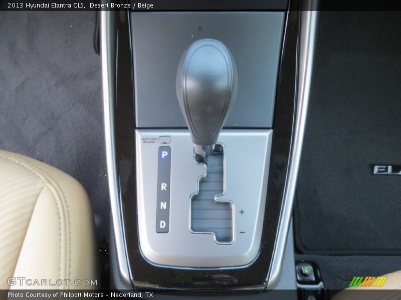 Desert Bronze / Beige 2013 Hyundai Elantra GLS