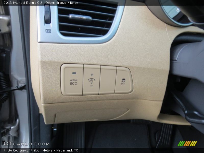 Desert Bronze / Beige 2013 Hyundai Elantra GLS