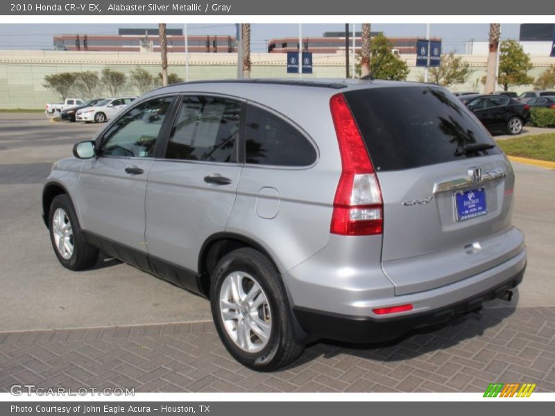 Alabaster Silver Metallic / Gray 2010 Honda CR-V EX