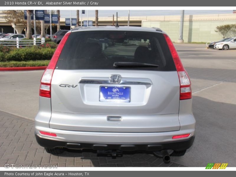 Alabaster Silver Metallic / Gray 2010 Honda CR-V EX