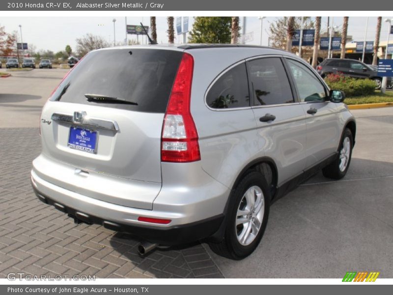 Alabaster Silver Metallic / Gray 2010 Honda CR-V EX