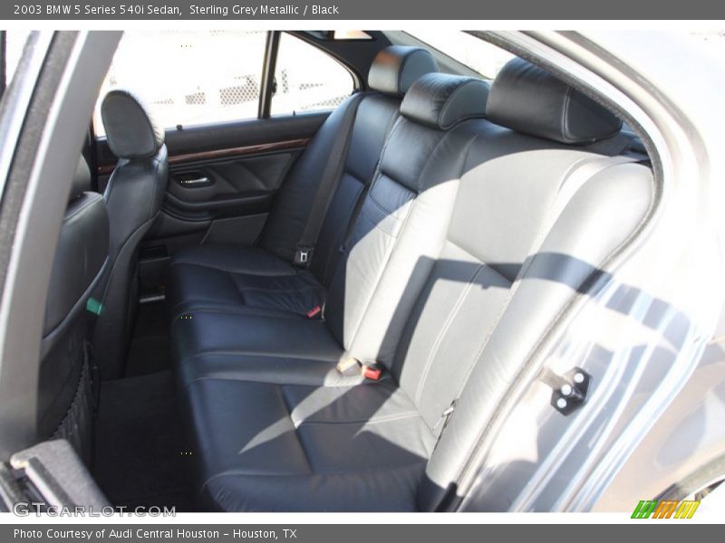 Sterling Grey Metallic / Black 2003 BMW 5 Series 540i Sedan
