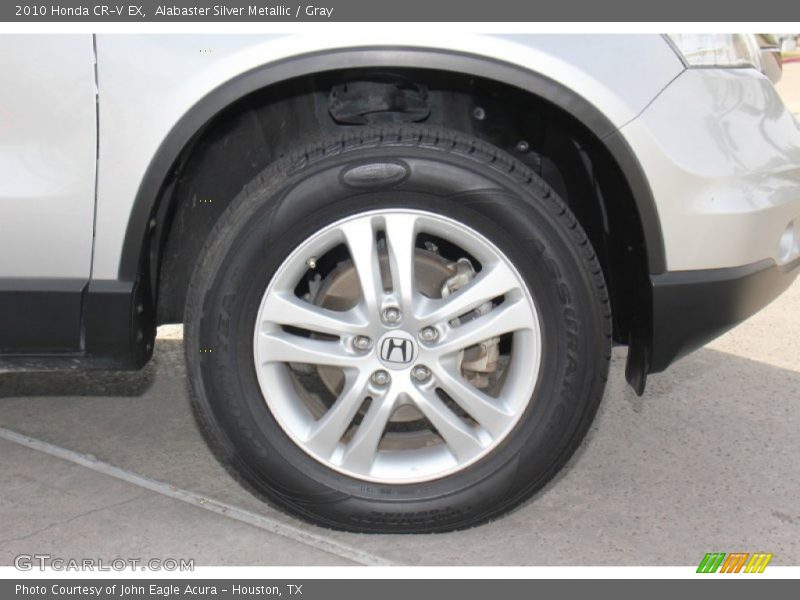 Alabaster Silver Metallic / Gray 2010 Honda CR-V EX