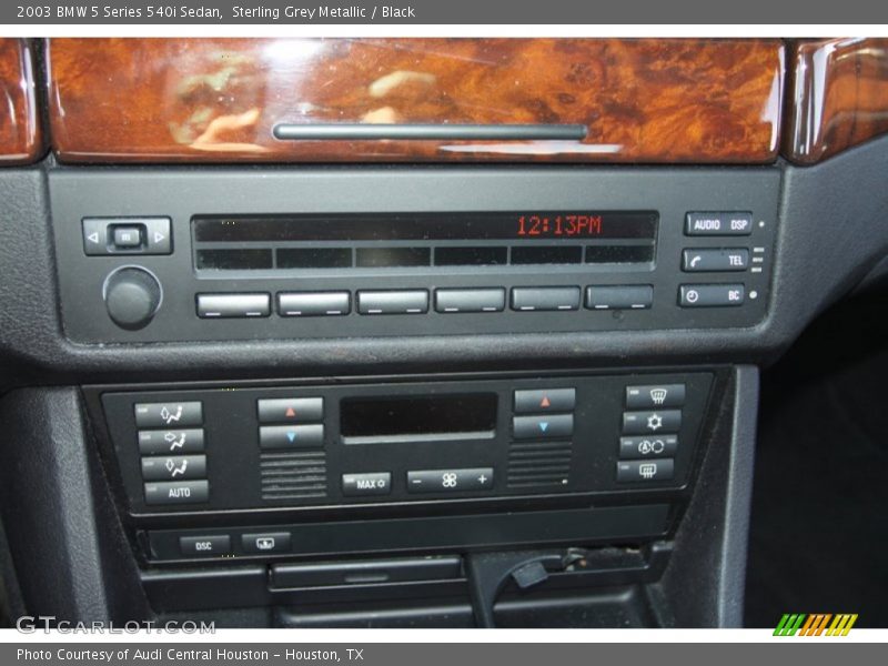 Sterling Grey Metallic / Black 2003 BMW 5 Series 540i Sedan