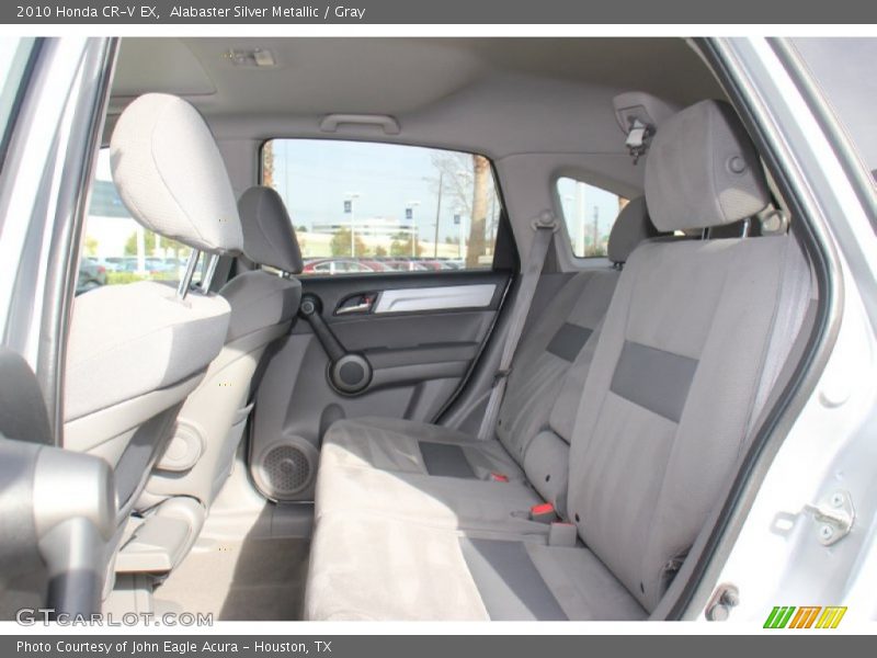 Alabaster Silver Metallic / Gray 2010 Honda CR-V EX