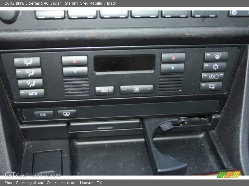 Sterling Grey Metallic / Black 2003 BMW 5 Series 540i Sedan