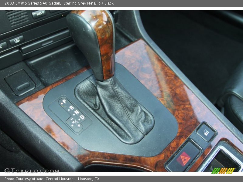 Sterling Grey Metallic / Black 2003 BMW 5 Series 540i Sedan