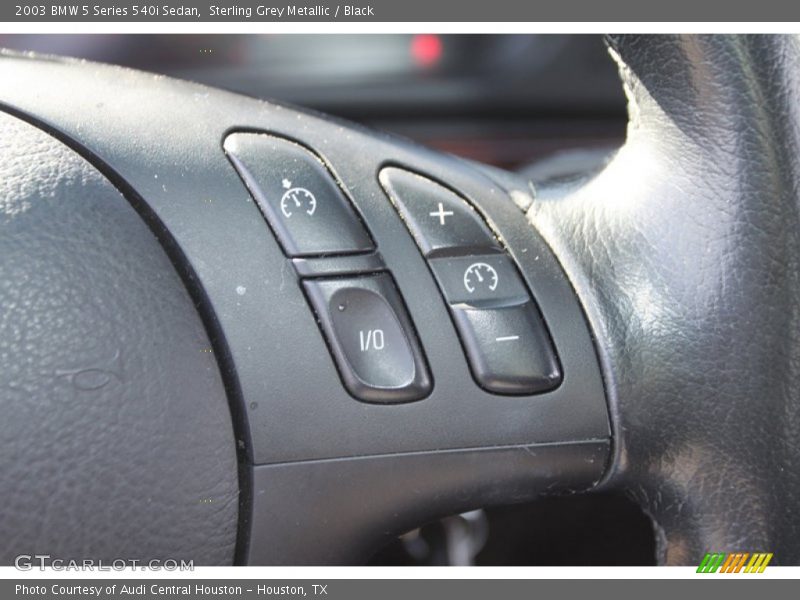Sterling Grey Metallic / Black 2003 BMW 5 Series 540i Sedan