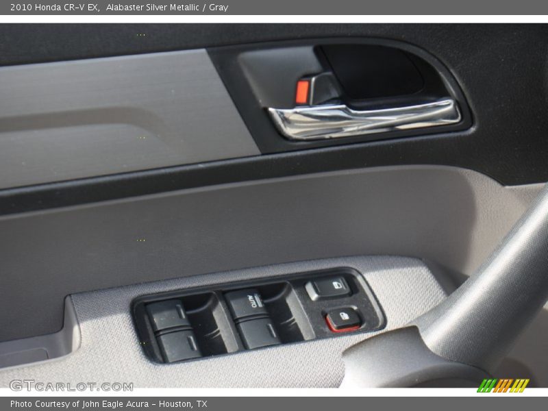 Alabaster Silver Metallic / Gray 2010 Honda CR-V EX
