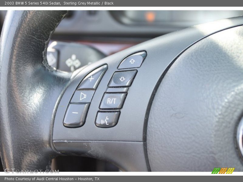 Sterling Grey Metallic / Black 2003 BMW 5 Series 540i Sedan