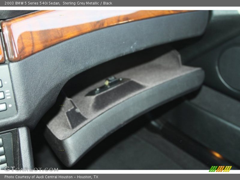 Sterling Grey Metallic / Black 2003 BMW 5 Series 540i Sedan