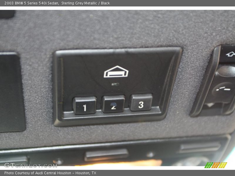 Sterling Grey Metallic / Black 2003 BMW 5 Series 540i Sedan