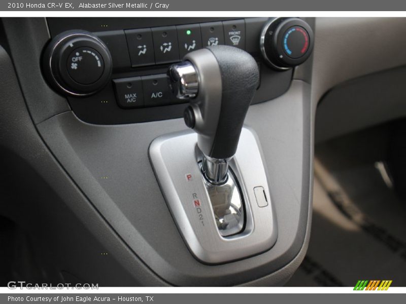 Alabaster Silver Metallic / Gray 2010 Honda CR-V EX