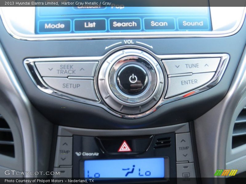 Harbor Gray Metallic / Gray 2013 Hyundai Elantra Limited