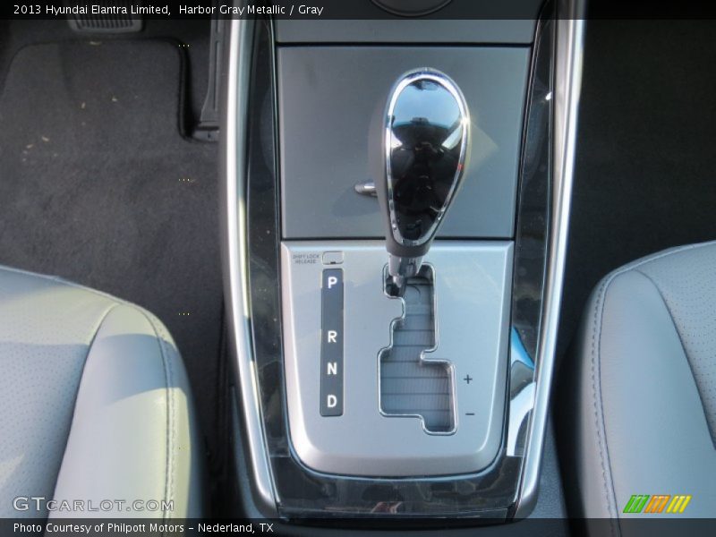 Harbor Gray Metallic / Gray 2013 Hyundai Elantra Limited