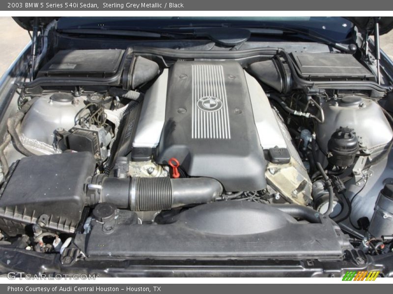 Sterling Grey Metallic / Black 2003 BMW 5 Series 540i Sedan