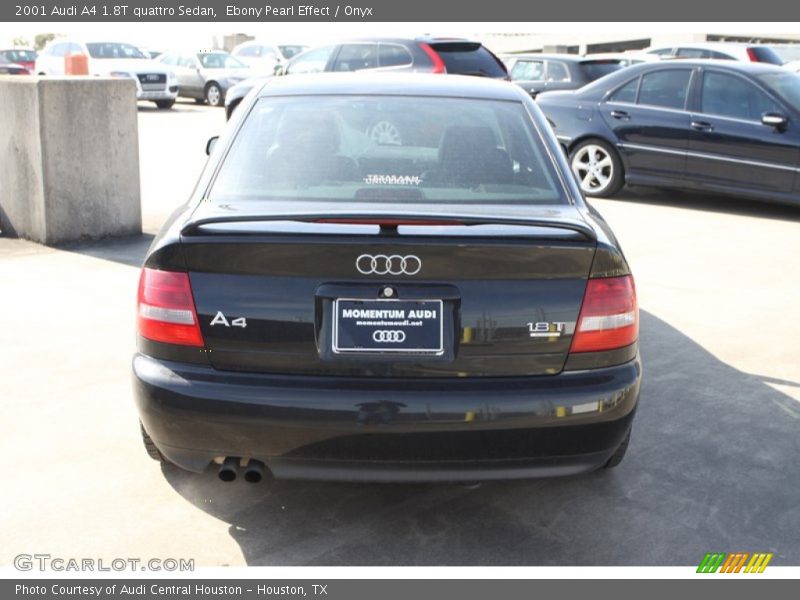 Ebony Pearl Effect / Onyx 2001 Audi A4 1.8T quattro Sedan