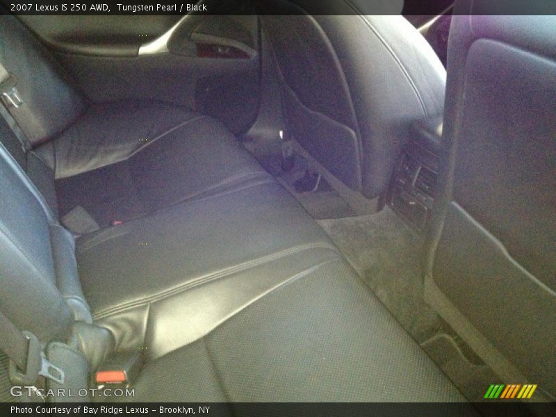 Tungsten Pearl / Black 2007 Lexus IS 250 AWD