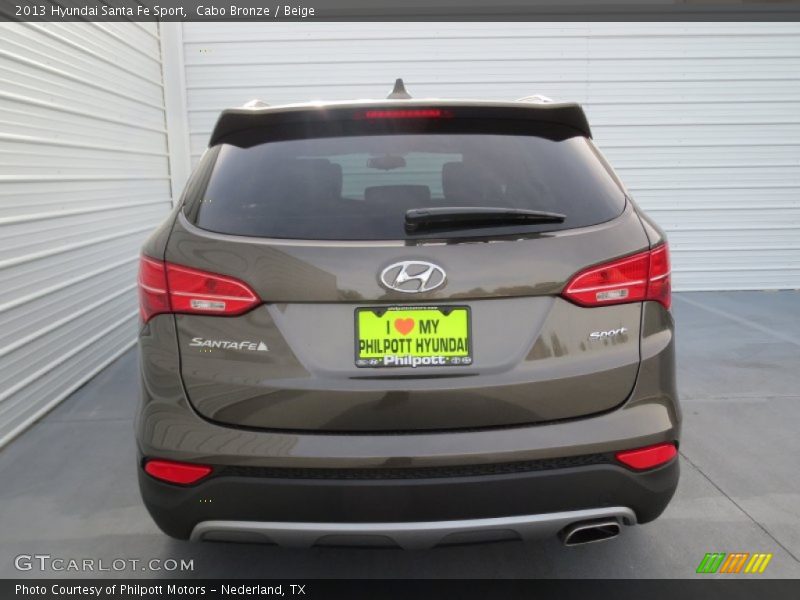 Cabo Bronze / Beige 2013 Hyundai Santa Fe Sport