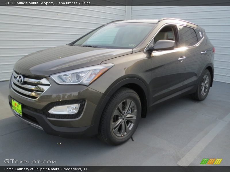 Cabo Bronze / Beige 2013 Hyundai Santa Fe Sport