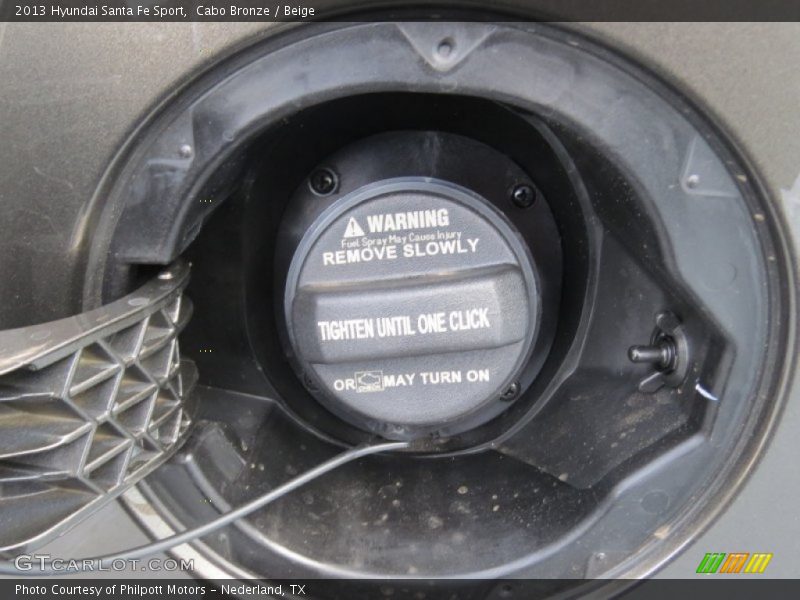 Cabo Bronze / Beige 2013 Hyundai Santa Fe Sport