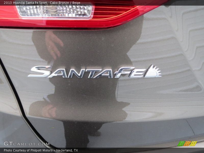 Cabo Bronze / Beige 2013 Hyundai Santa Fe Sport