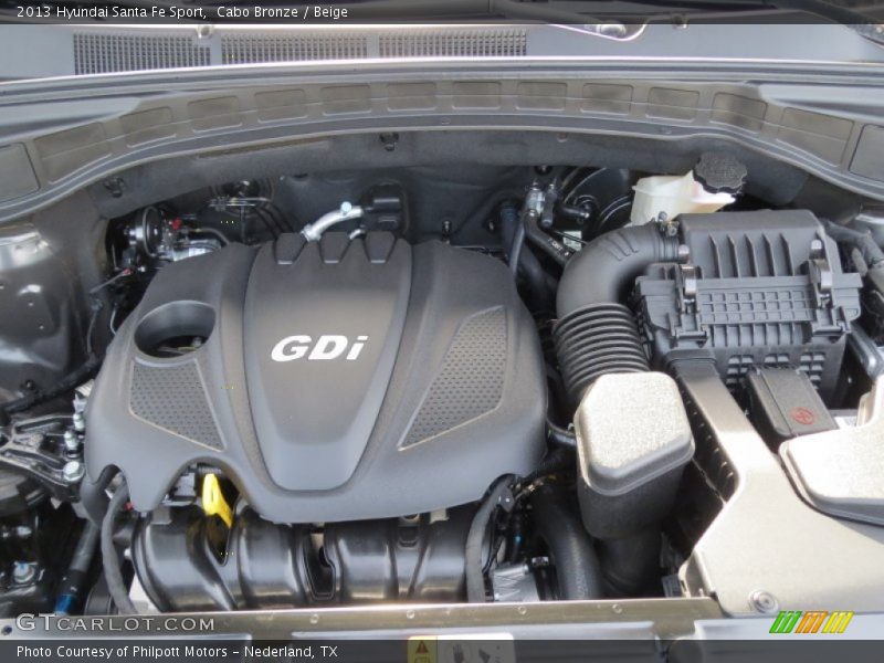 Cabo Bronze / Beige 2013 Hyundai Santa Fe Sport