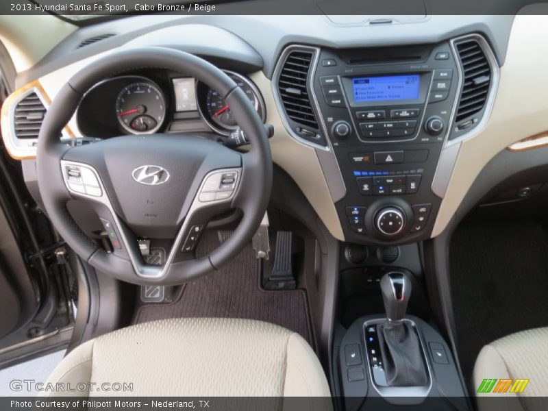 Cabo Bronze / Beige 2013 Hyundai Santa Fe Sport