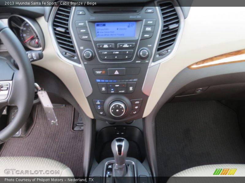 Cabo Bronze / Beige 2013 Hyundai Santa Fe Sport