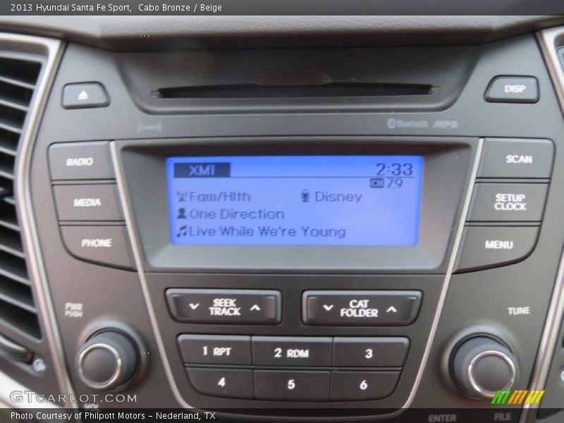 Cabo Bronze / Beige 2013 Hyundai Santa Fe Sport