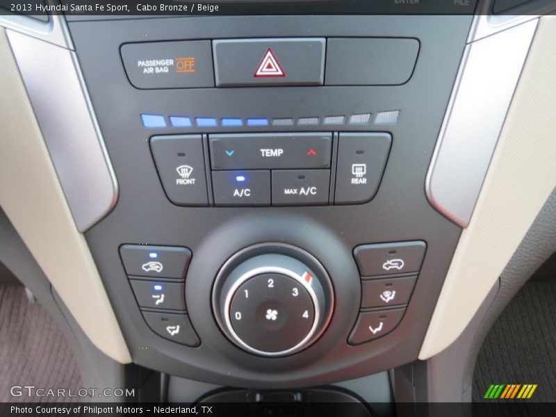 Cabo Bronze / Beige 2013 Hyundai Santa Fe Sport