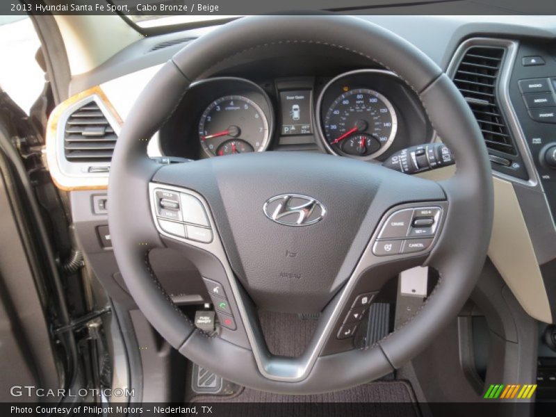 Cabo Bronze / Beige 2013 Hyundai Santa Fe Sport