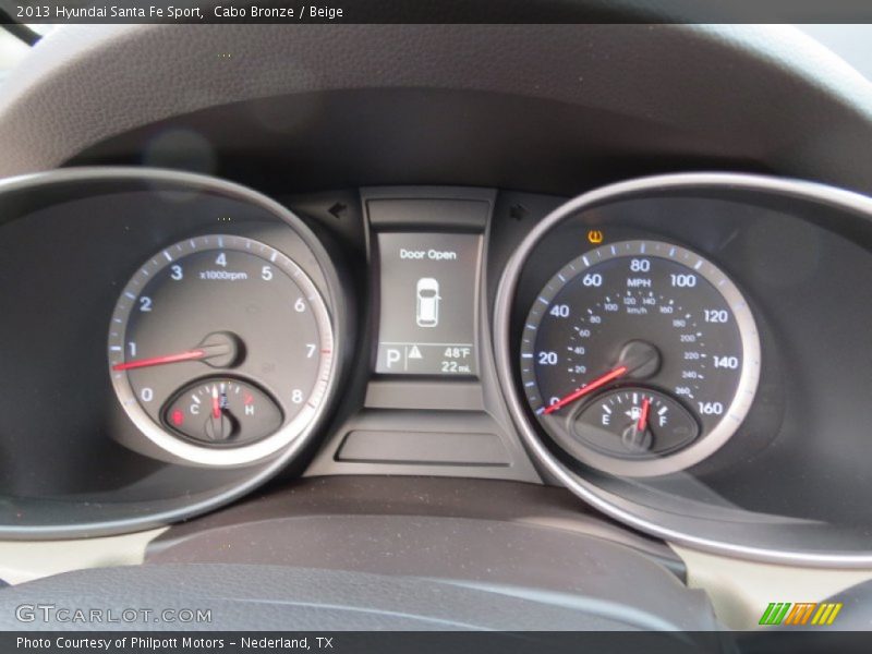 Cabo Bronze / Beige 2013 Hyundai Santa Fe Sport