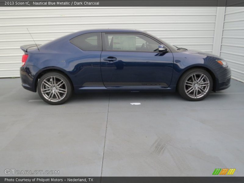 Nautical Blue Metallic / Dark Charcoal 2013 Scion tC