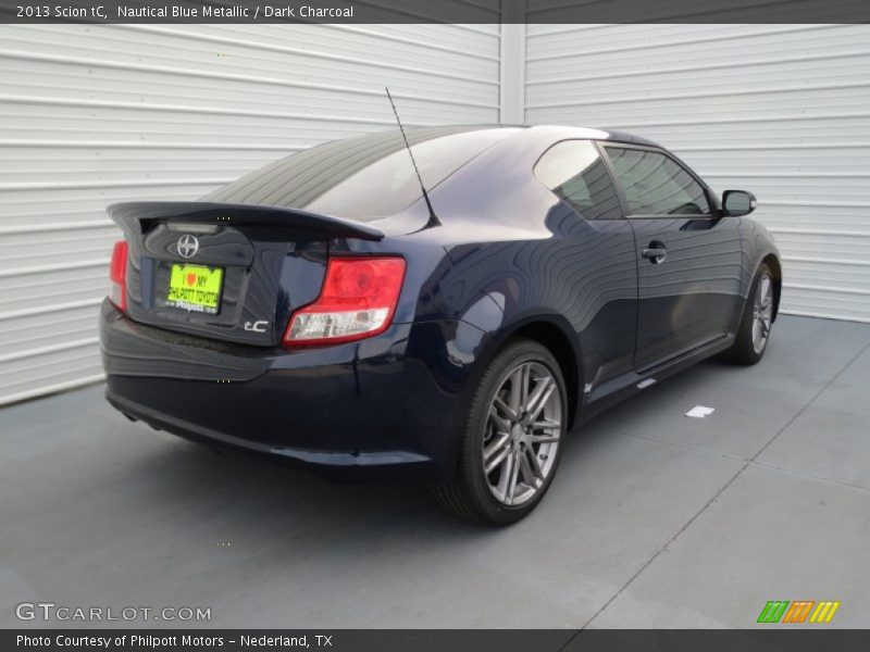 Nautical Blue Metallic / Dark Charcoal 2013 Scion tC